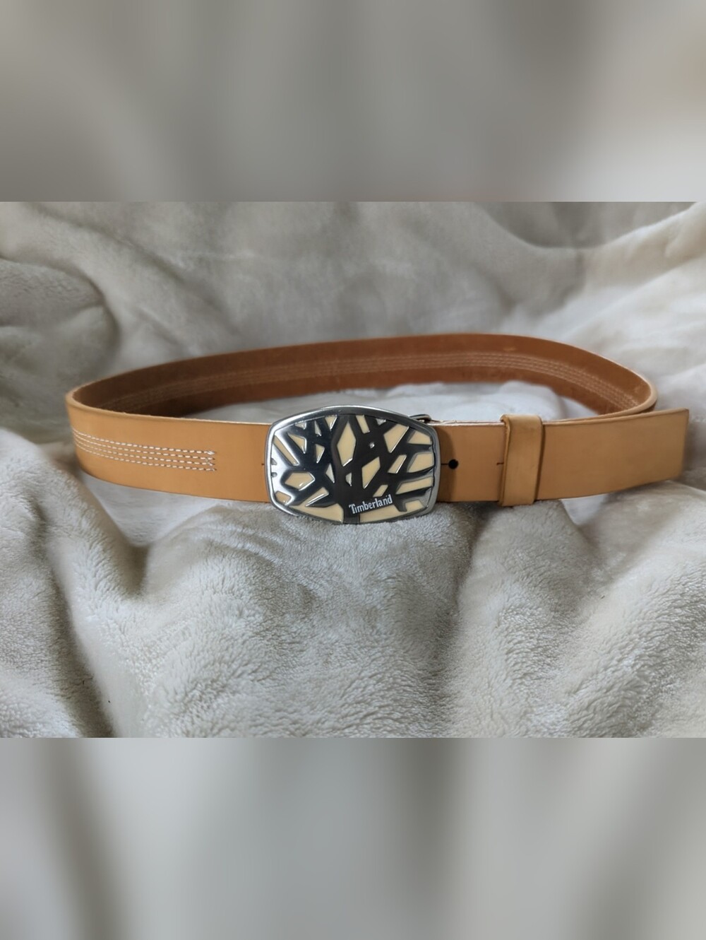 Vintage Womens Timberland Belt & Buckle Size Medium NWOT